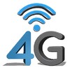 Ícone de 4G internet gratis guia