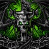 Dragon Skull Flames LWP icon