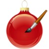 Christmas Ornaments and Tree D icon