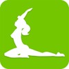 Pilates - home fitness icon