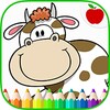 Farm Animals Coloring Book icon