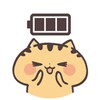 Battery widget Kansai Cats icon