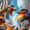 Icono de Angry Dinosaur City Attack