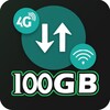 Internet Data app : 100 GB icon