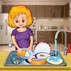 Kitchen Cleaning Dish Washing icon