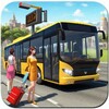 City Toon Bus Driving Game 201 icon