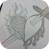 Pencil Sketch Drawing Ideas icon