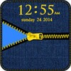 Blue Jeans Zipper Go Locker Theme icon