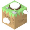 level up button world icon