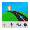 GPS maps and directions finder icon