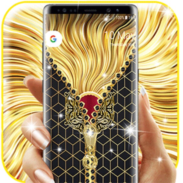 Gold lock screen 11.0 لـAndroid - قم بتنزيل ملف APK الموثوق من Uptodown