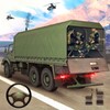 Army truck driving sign