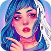 Girls Paint by Number Coloring icon