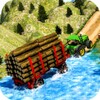 Icono de Cargo Tractor Trolley: Farming