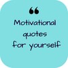 Motivational quotes for yourself icon