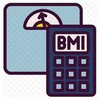 Be fit not fat BMI calculator icon