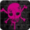 Pink Skull Go Launcher Theme icon