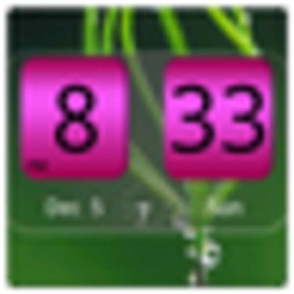 FlipClock NiceAll Pink Widget for Android - Download the APK from Uptodown