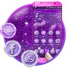 Purple Glitter Launcher Theme icon