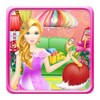 Pregnant Princess Cleaning Home icon