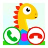 Fake Call Dinosaur Game icon