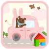 rabbit car dodol theme icon