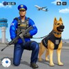 Icon von Police Dog Airport Crime Chase