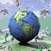 Honeybadger Doodle Earth 아이콘
