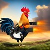 Rooster Chicken Fighting Sim icon