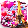 Paris love live wallpaper icon