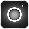 black and white photography icon