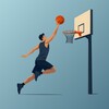 Icon von Basketball Jumping & Layups