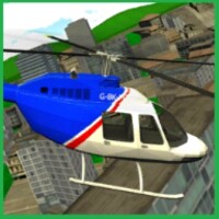 City Helicopter Game 3D android app icon