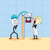 Icône Stickman Thief Game Puzzle