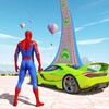 Superhero Car Stunt Mega Ramps icon
