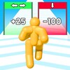 Tall man 3D: merge and run icon