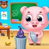 Pig School Cleaning icon