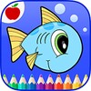 Ocean Animals Coloring Book icon