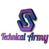Technical army icon