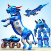 Police Bull Robot Car Transform War icon