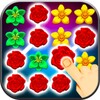 Match 3 Flower Games Offline icon