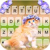 Floral Cute Cat icon
