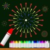 Fireworks drawing icon
