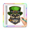 How to Draw Skull Tattoo Easy icon