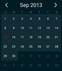 Икона Calendar Widget