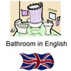 Icône Learn Bathroom Words English