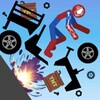 Falling Stickman Ragdoll 2D आइकन