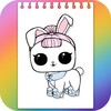 LOL Pets Coloring Book icon