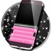 أيقونة Black and Pink Keyboard Free