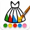 Ikon Glitter Dress Coloring